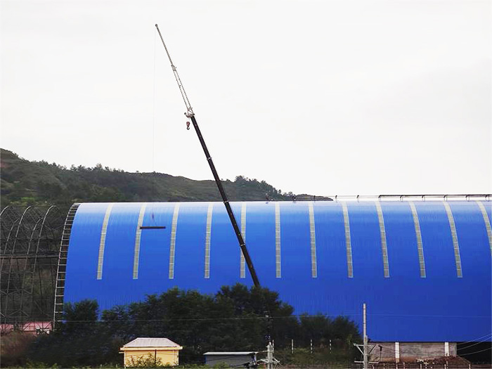 东城煤棚网架工程